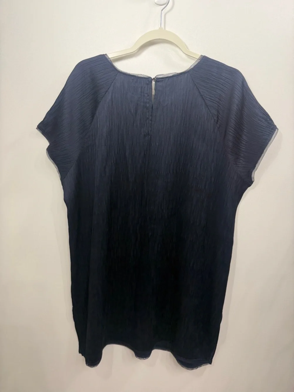 Jade Johnny Was Maritza Tunic top blue size XL.NWT.